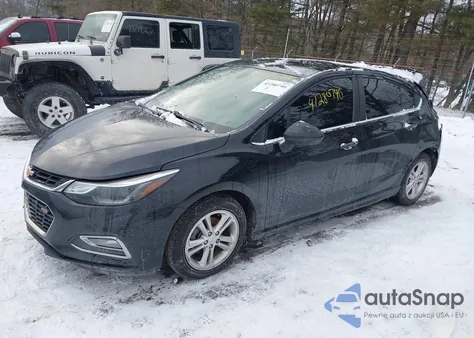 2018 Chevrolet Cruze Lt Auto из США, поврежденный, VIN 3G1BE6SM0JS605250